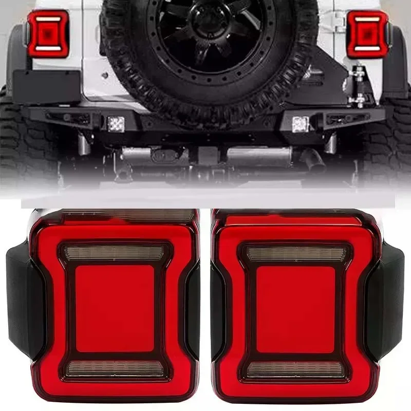 

LED Rear Stop Brake Tail Light for Jeep Wrangler Jeep JL 2007 2008 2009 2010-2017 Tail Lamp Assembly Reversing Light Brake Lamp