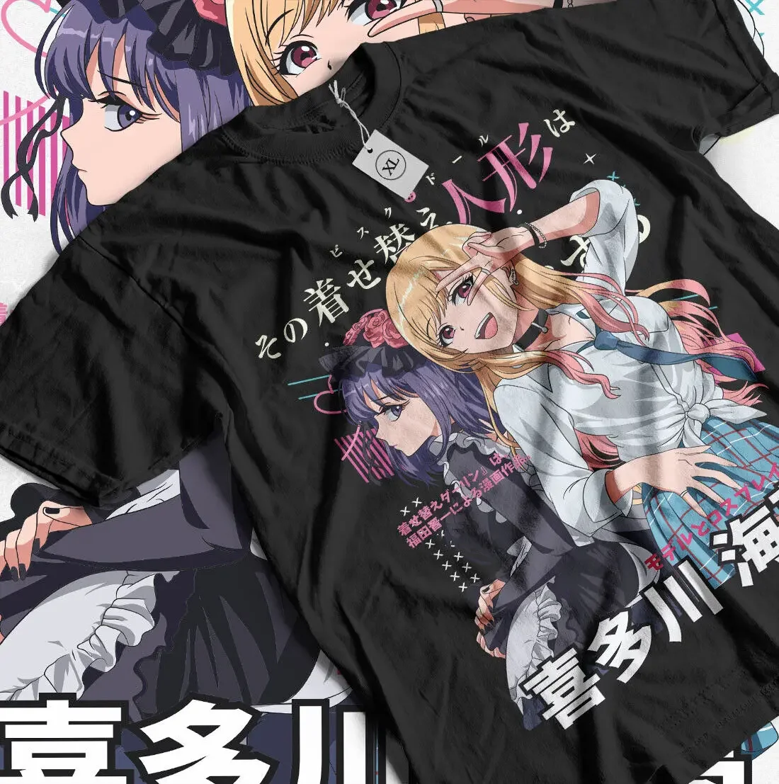 

Футболка Marin Kitagawa My Dress Up Darling, подарочная футболка для любителей аниме, все размеры