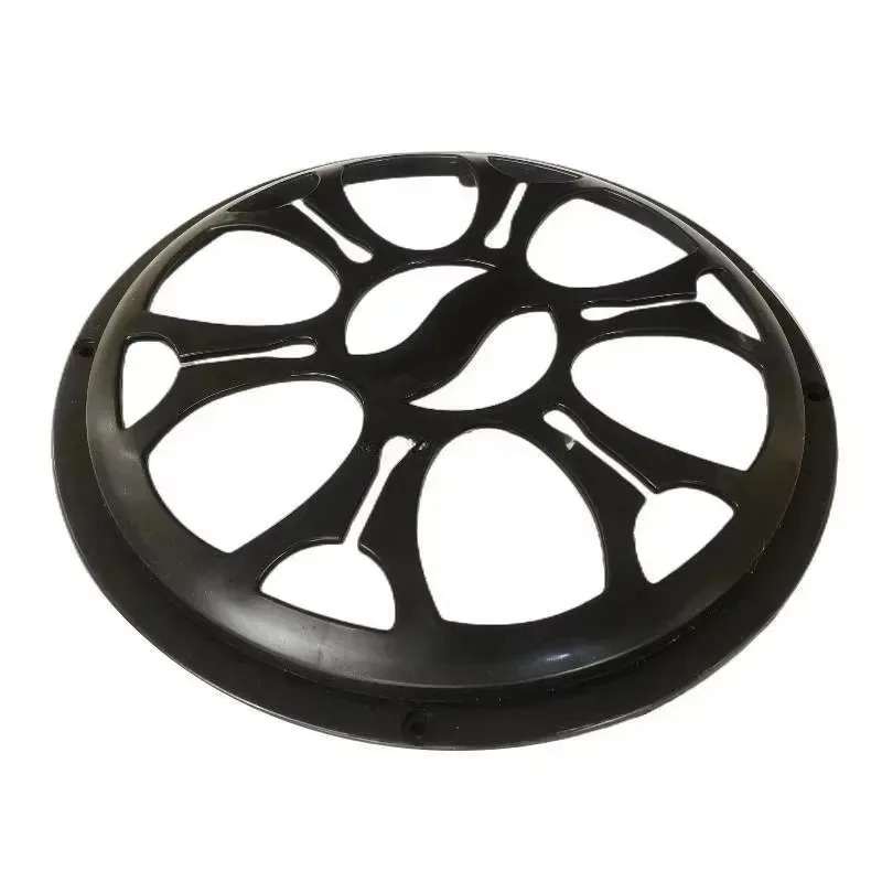 New 5/6/8/10inch Black With Light Waterproof Cover Light Bar Power Cord For Car Horn Decorative Cover Speaker Grilles Protector