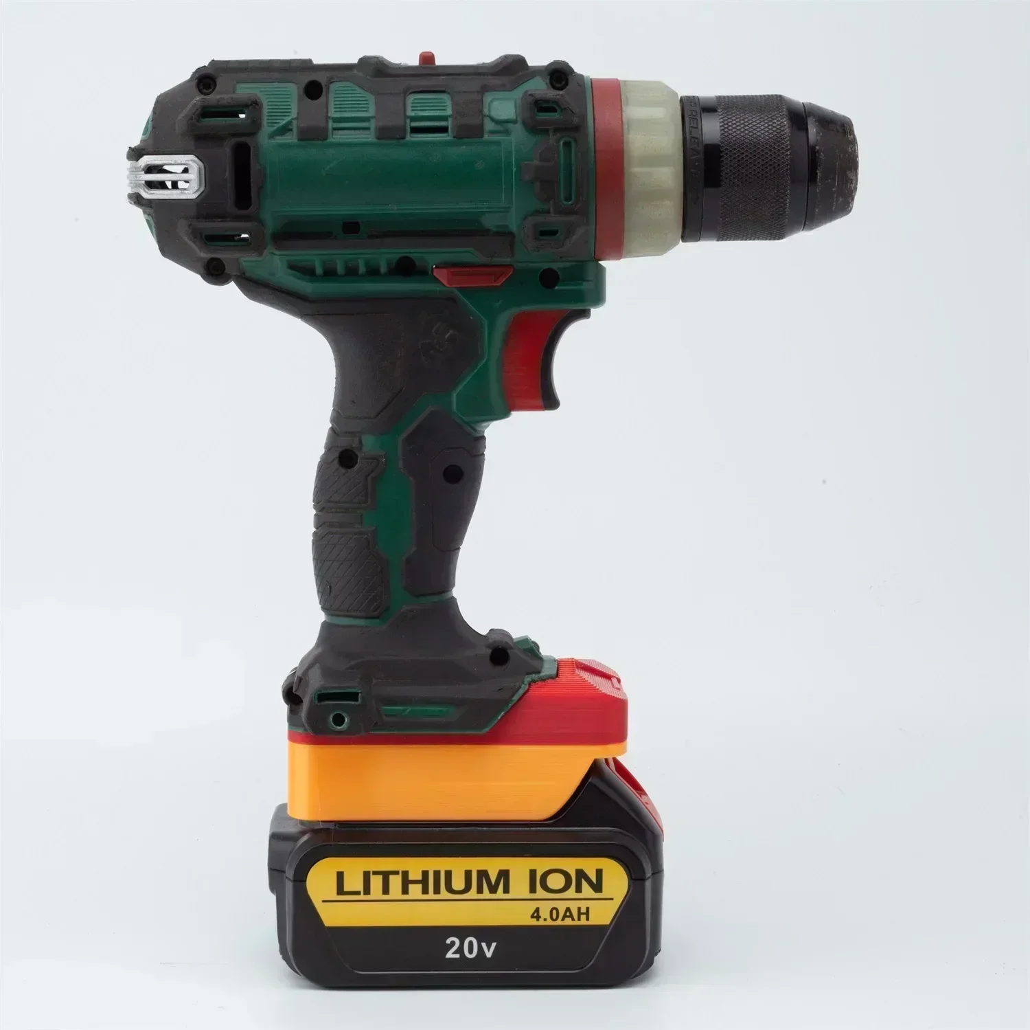 Imagem -06 - Adaptador Conversor de Bateria para Bateria de Íon-lítio Dewalt para Ferramenta de Perfuração sem Fio de Íon-lítio Lidl Parkside X20v Baterias Não Incluídas