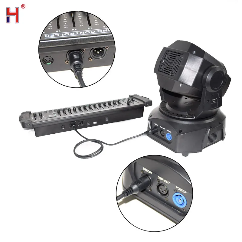 3-Pin Signal Connection DMX Cable For LED Par Light Moving Head Light 1m//2m/3m/5m/10m Stage Lighting Accessories