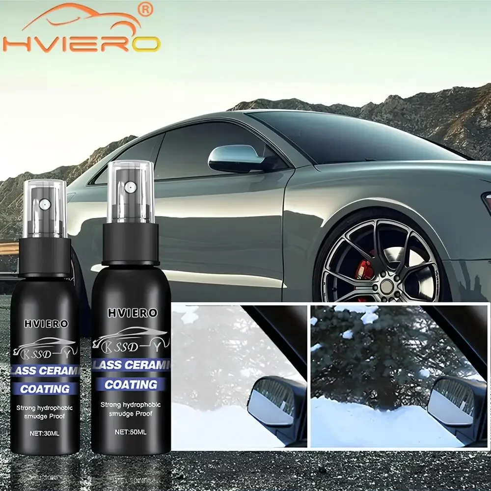 30ml/50ml Auto Windshield Water Repellent Agent Car Windows Waterproof Rainproof Nano Hydrophobic Coating Antifogging Clearness