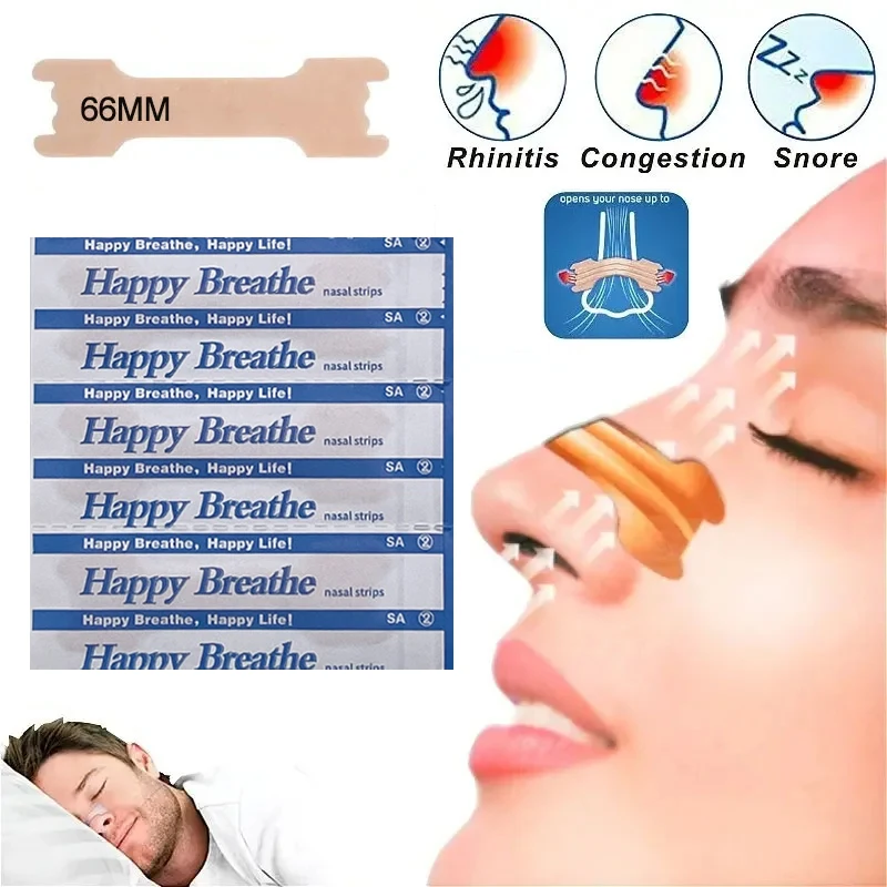 

30/60/90 шт., против храпа, назальный пластырь, дыхание, полоски для носа, коррекция дыхания носовой полости, улучшение сна