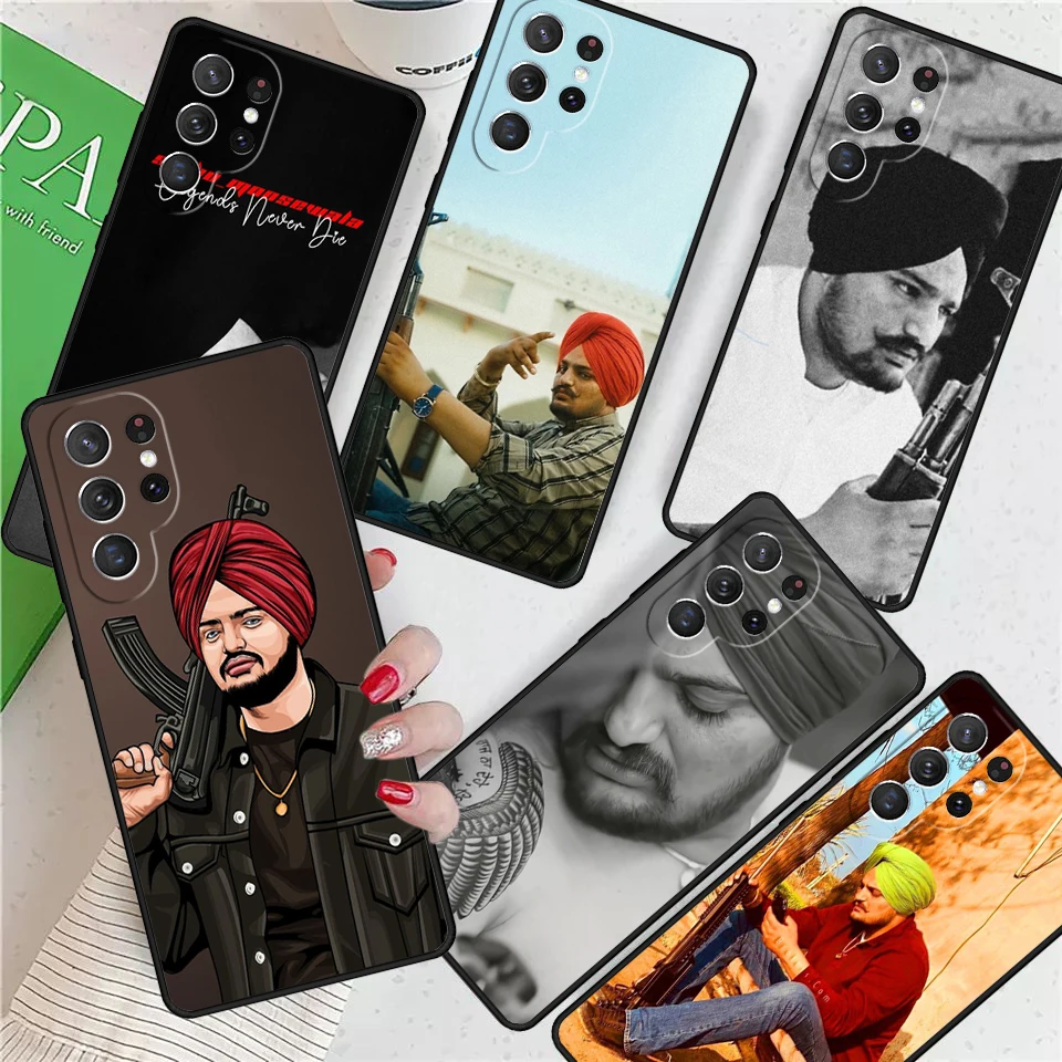 S-Sidhu M-Moosewala For Samsung Galaxy S24 Ultra S21 S22 S8 S9 S10 5G Note 10 20 Plus FE S23 Phone case Cover Coque