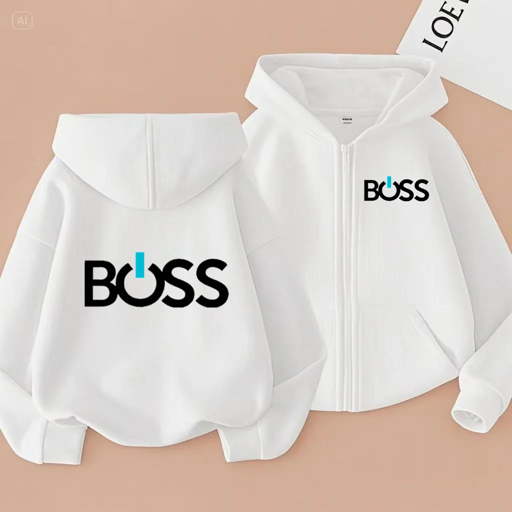 الأطفال سستة نمط سترة الملابس البلوز الفتيان الفتيات 3-12Yrs LongSleeve أعلى طباعة هوديي عارضة الأزياء الساحرة معطف