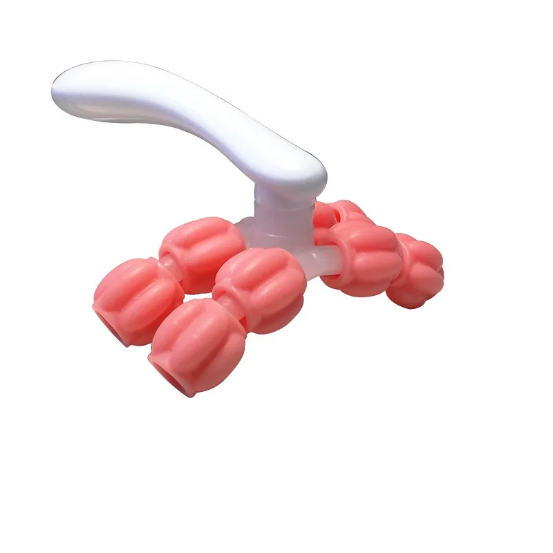 Массажный ролик для тела и инструмент для релаксации мышц с пластиковым дизайном для эффективности, массажеры для мышц