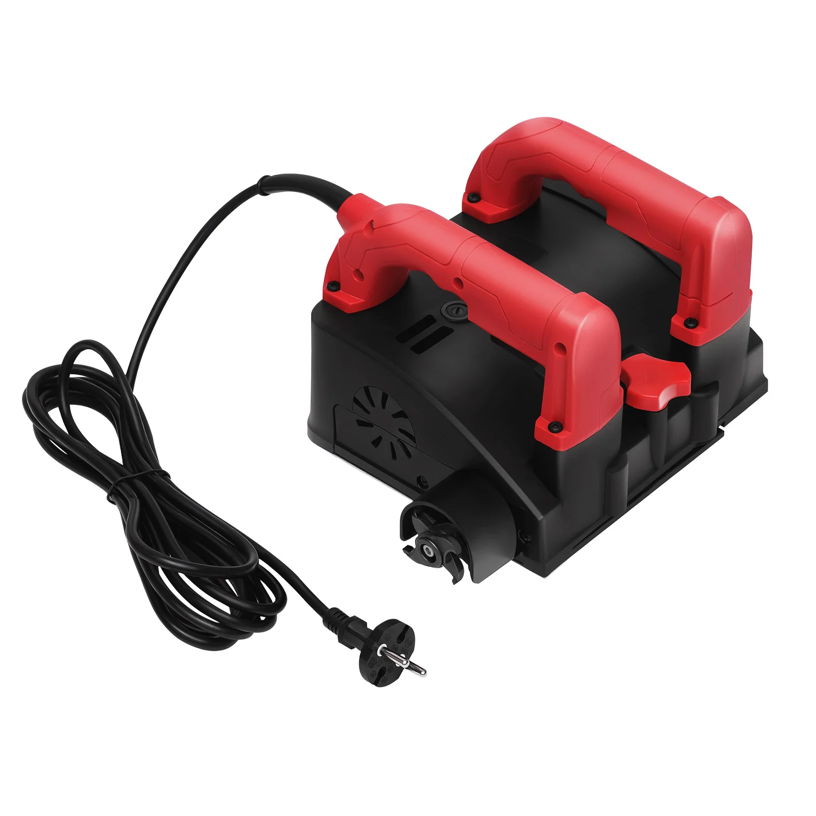 Elektrischer Wandhobel 1200W Spachtelmaschinenentferner 26 Klingen Variable Geschwindigkeit 1000-4000 U/min 16cm Hobelbreite Einstellbare Tiefe 1-4mm Wand Decke Boden Renovierung Innen- und Außenbereich EU-Stecker 220V – Detail 17