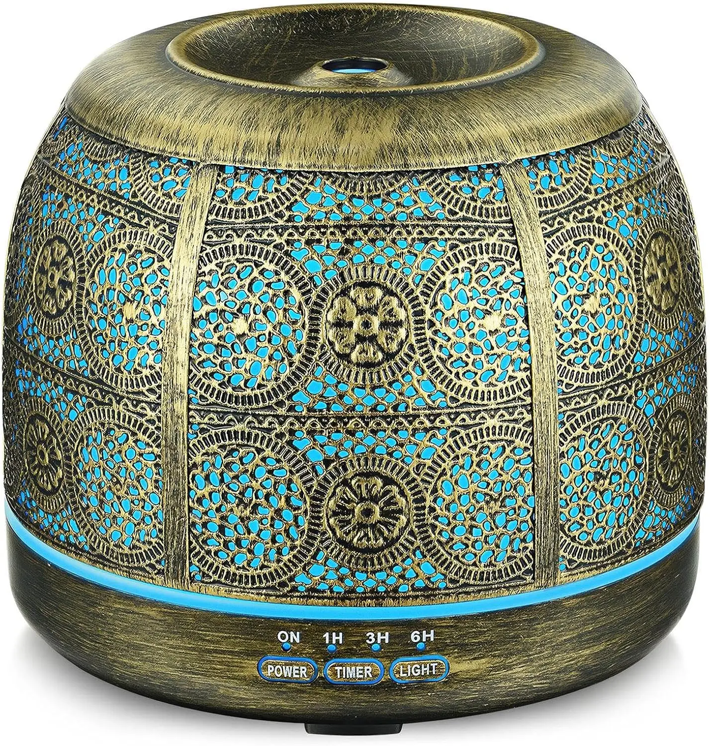 

500ml Ultrasonic Aromatherapy Diffuser with Timer, Mist & Color Light for Home Office