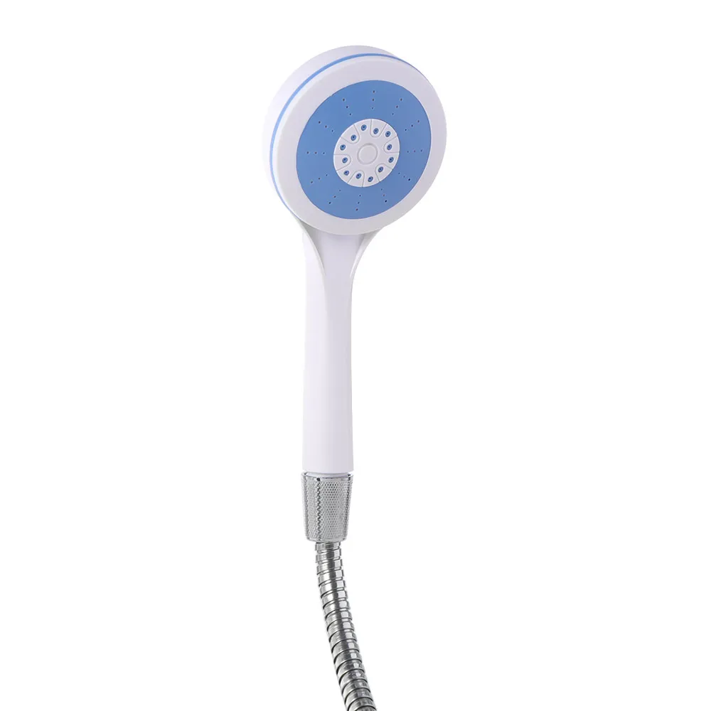 

Portable Camping Electric Shower Head USB Rechargeable Waterproof Outdoor Shower Head Kit Multifunction ABS Handheld Shower Pump
