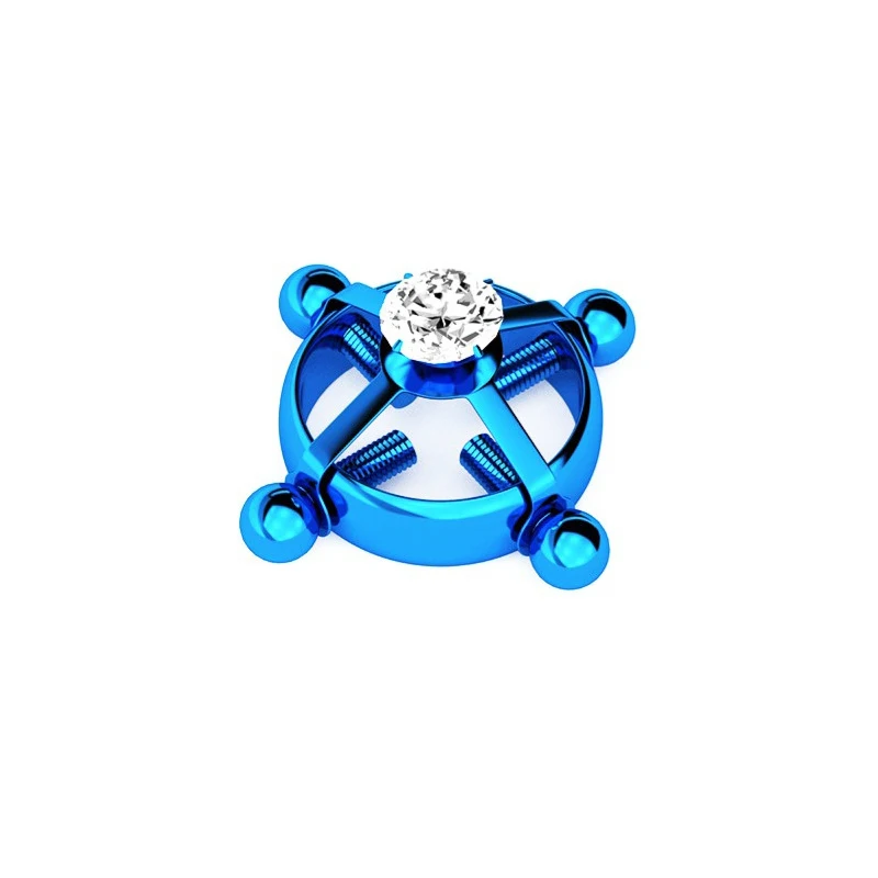 ألعاب الجنس للنساء الفولاذ المقاوم للصدأ الزركون الحلمة المشابك خواتم دون ثقب Bdsm عبودية المعدات الغريبة الملحقات الحميمة #5