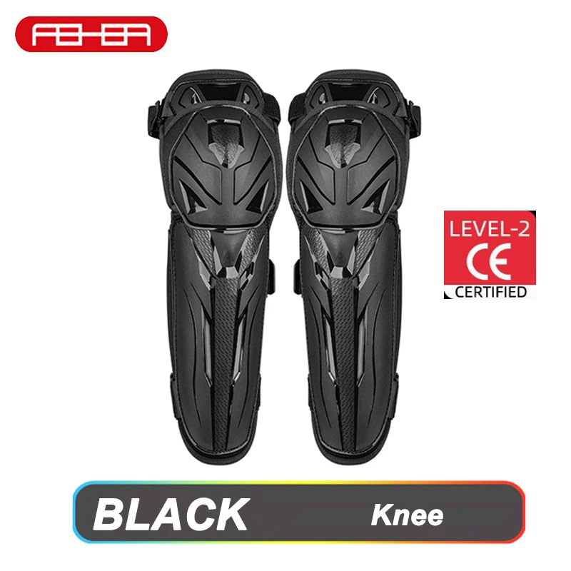 

Защитный наколенник для мотоцикла FEHER, устойчивый к падению чехол из ТПУ, сертифицированный CE-2, трехступенчатый дизайн, мотоциклетное оборудование