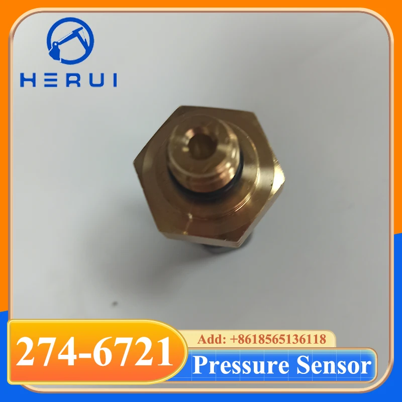 274-6721 2746721 High Quality Pressure Sensor Switch for Caterpillar Excavator Engine Oil Pressure Sensor