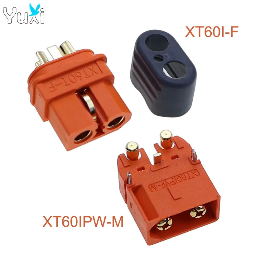 YuXi XT60I-F XT60IPW-M Male Female Connector With Signal Pin High Current Aircraft Model Power Battery Plug