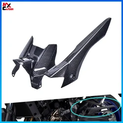 For YAMAHA MT-07 MT07 MT 07 2013 2014 2015Motorcycle Rear Fender Mudguard Chain Guard Full Carbon Fiber Modification Accessories