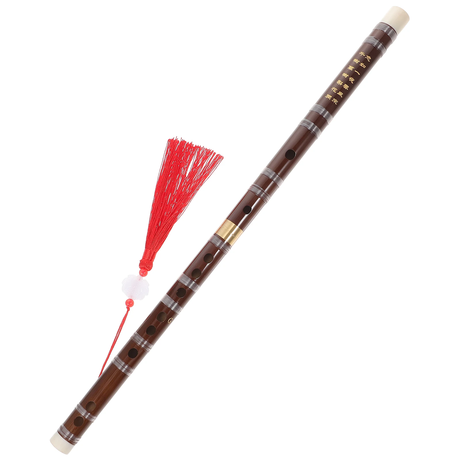 

Bamboo Flute Durable Musical Instrument Handmade Traditional Chinese Flute Unique Decorative Beginner Friendly Gift