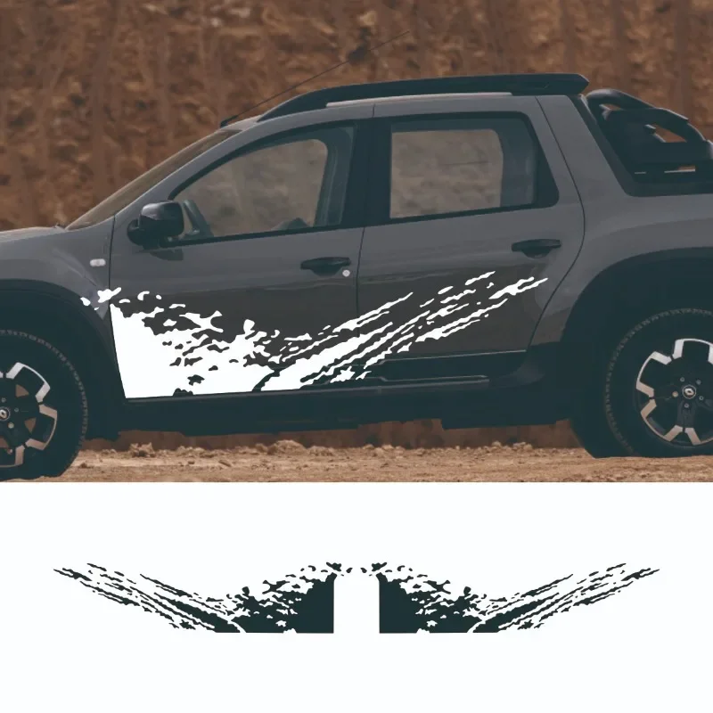 لرينو داستر أوروتش بيك اب ملصقات جانبية للباب |   شارات ديكور رسومات الشاحنة سبلاش الجرونج |   أغطية صندوق السيارة من الفينيل |   الوصول التلقائي