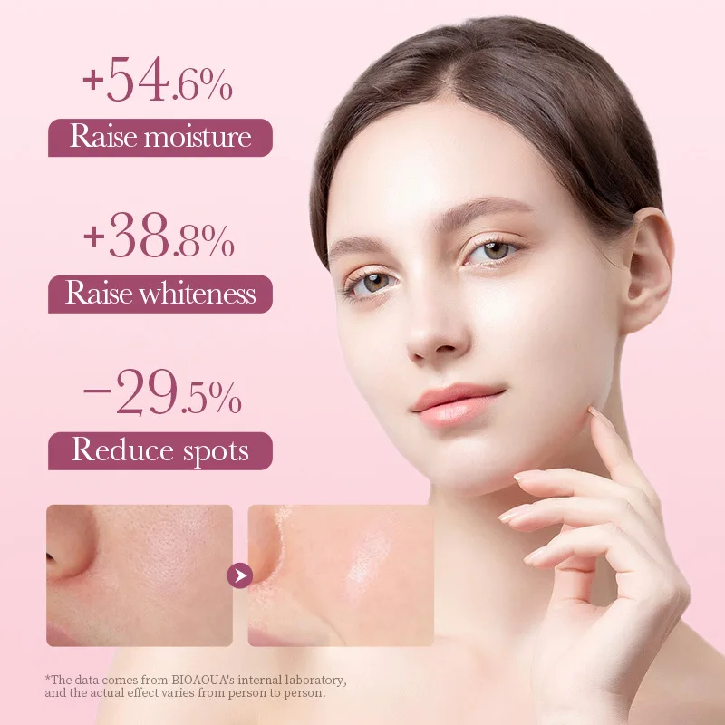 20pcs BIOAQUA Snail Hyaluronic Acid Face Mask skincare Rose Moisturizing Anti Wrinkle Pearl Whitening Facial Masks Face SkinCare view 2