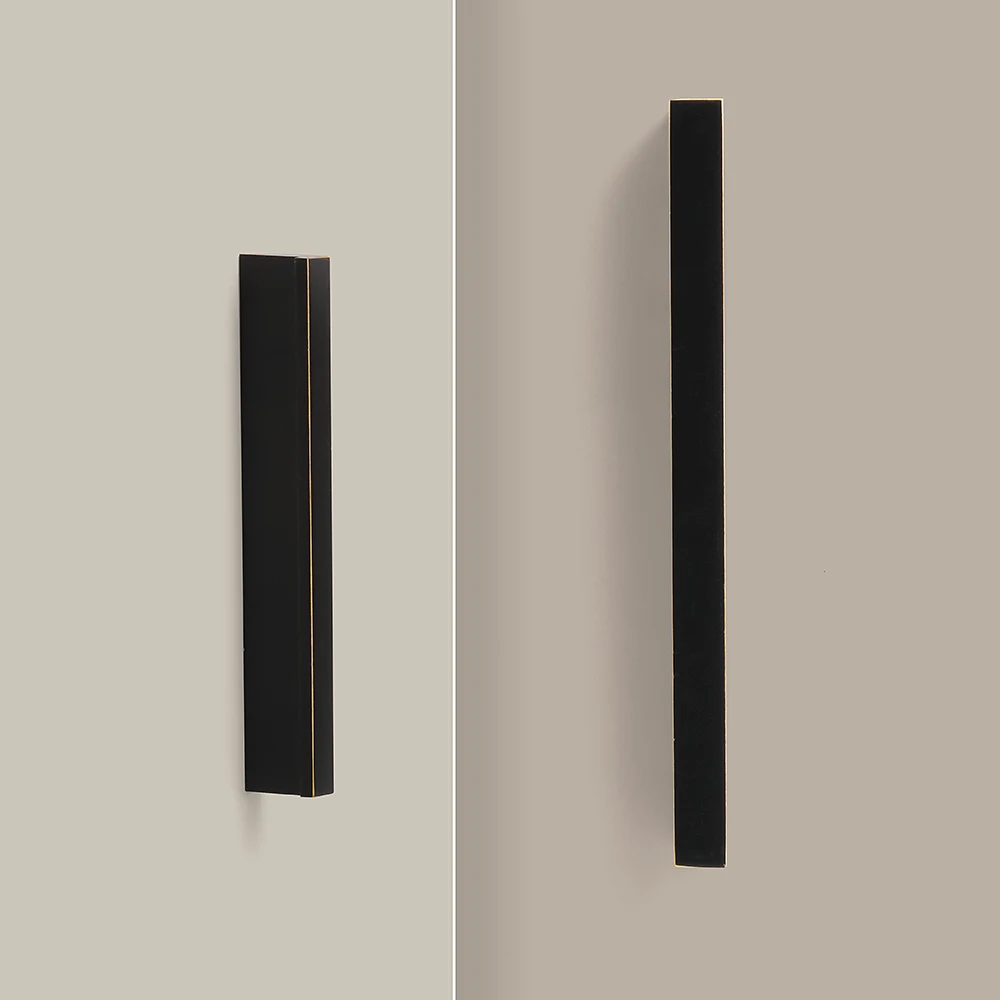 SAILANKA Brass Furniture Long Handles Modern Nordic Wardrobe Dresser Cupboard Square Cabinet Drawer Guarda Roupa Pulls Knobs