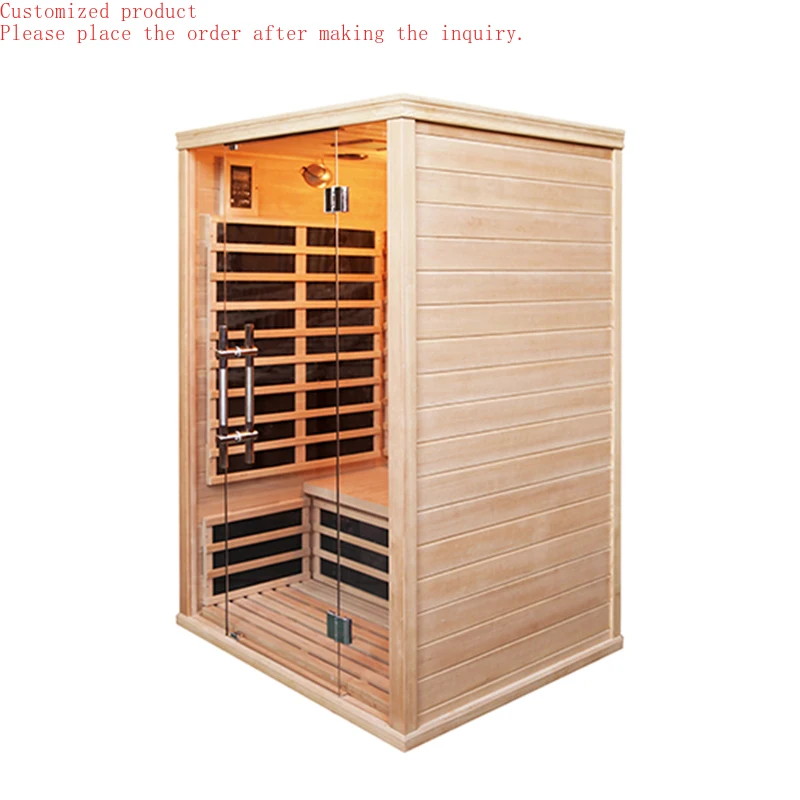 

Customization.1 Person Outdoor Infrared Sauna Full Spectrum Infrared Sauna Room