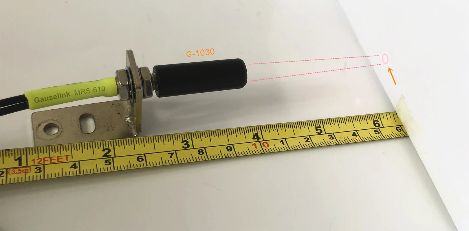 Optischer Fasersensor, Fokuslinse, Spiegel, optisch, M3, M4, M6, für diffuse reflektierende Durchgangsstrahl-Lichtschranke, Gauselink – Detail 22