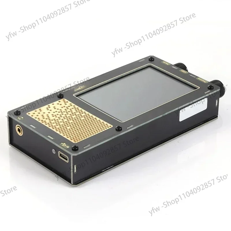 V3 Enhanced Version 1.10D 50KHz-2GHz V1.10D   Receiver Radio Receiver with Code Support Two Antenna