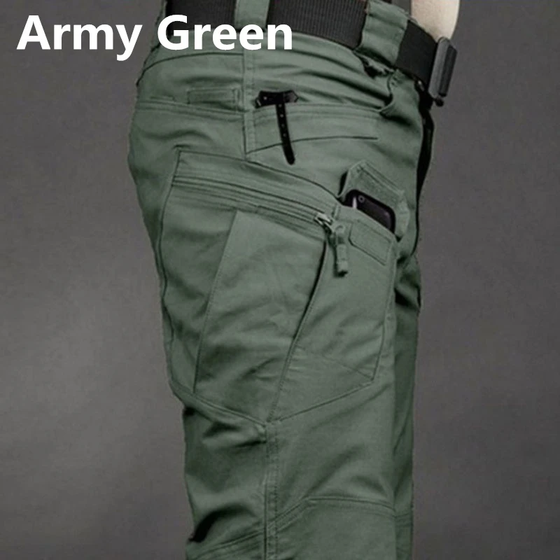 Tactische cargobroek voor heren 6XL Plus Size Outdoor Casual sportbroek Wandelen Vissen Waterdichte herenbroek met meerdere zakken
