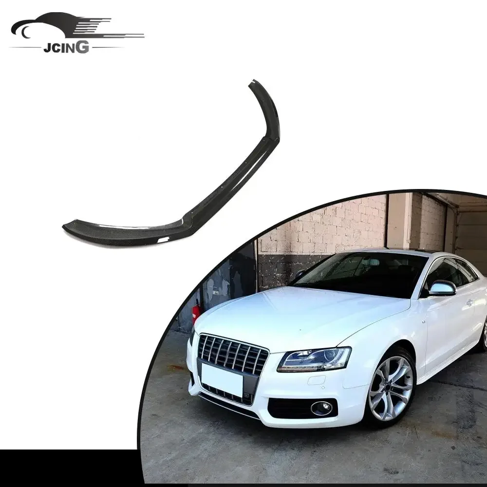 

Carbon Fiber Front Bumper Lip Splitter For Audi A5-Sline S5 8T 2D 2009-2010
