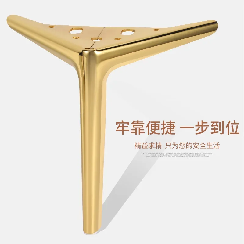 4Pcs/Set Feet For TV Cabinet Sofa Coffee Leg Metal Support Feet Load 800KG Table Bathroom Cabinet Drawer Furniture Strong