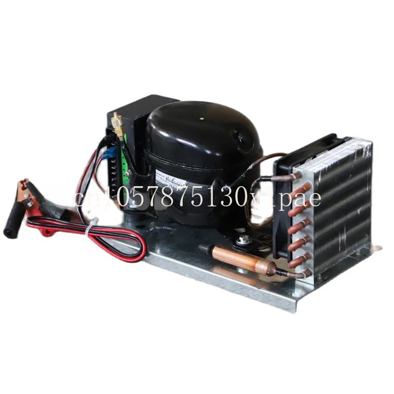 Freezer Refrigeration Unit Condensing Unit Compressor DC12V24V BD35HC DC Compressor Unit Car Refrigerator