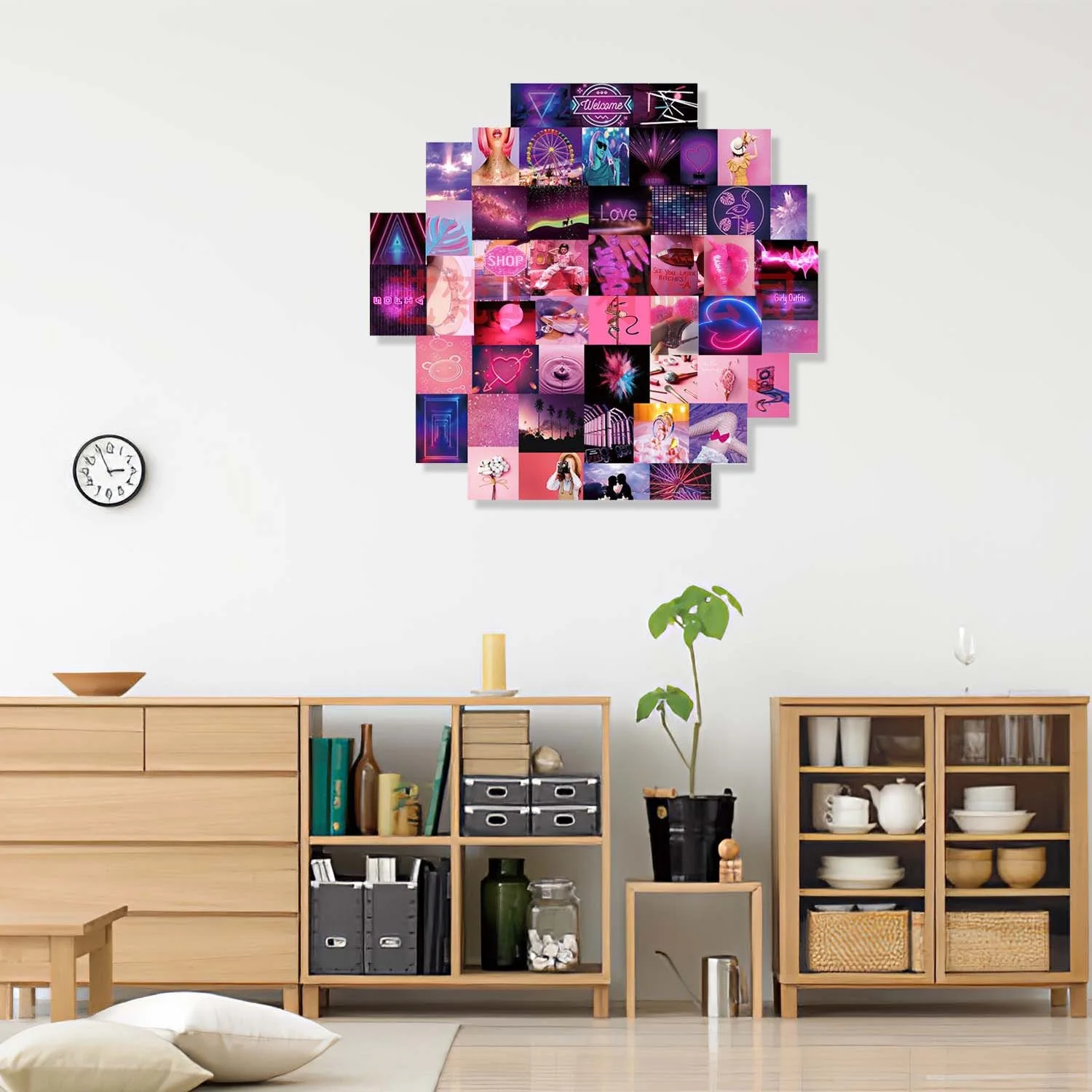 بطاقة بريدية صور الفن التصويري مجموعة جدار مجموعة الفن التصويري Exqusite الجمالية الملصقات ديكور غرفة نوم