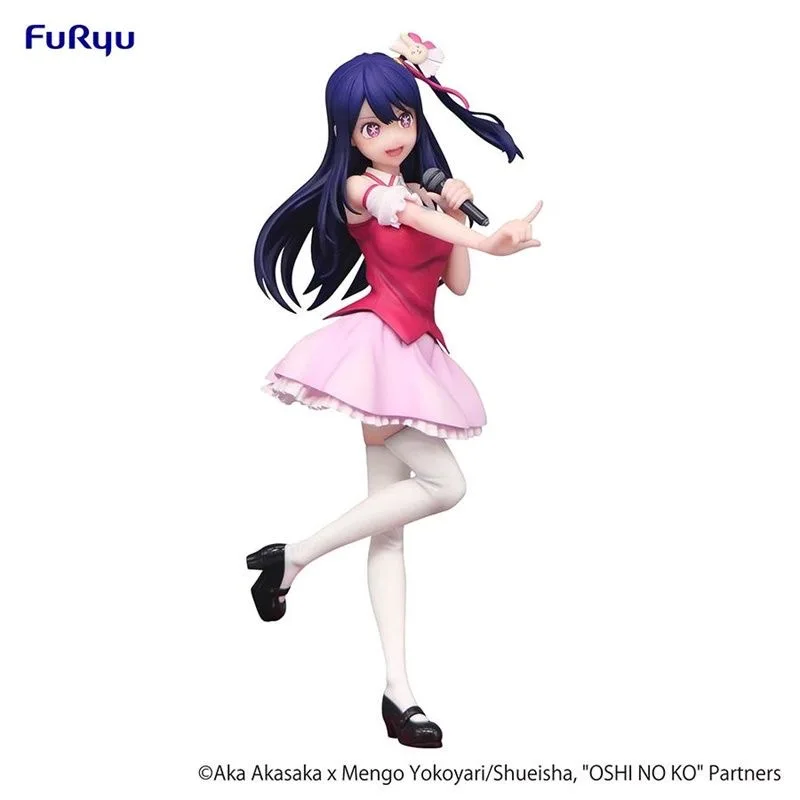 100% официальные оригинальные FuRyu OSHI NO KO Trio-Try-iT Hoshino Ai, оригинальные аниме-фигурки, модель статуи, коллекции игрушек для мальчиков и девочек