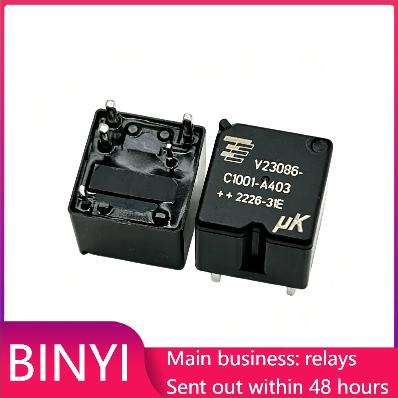 New 1pcs/lot V23086-C1001-A403 DC12V 5Pin Mini Automotive Signal Relay For Car Instrument Light Control PCB Board