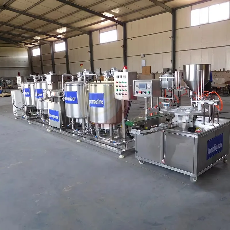 Small Scale Dairy Cheese Processing Machine 100L Yogurt Goat Milk Pasteurizer Turnkey Plant Custom
