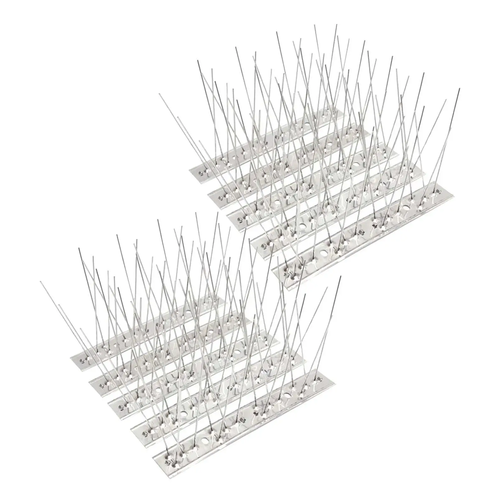 

10Pcs Bird Thorns Railing and Roof Large Coverage Area Animal Deterrent Thorns for Small Bird Squirrel Crows Outside Raccoon