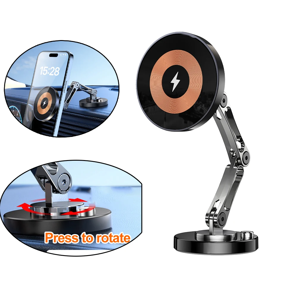 

Super Magnetic Car Phone Holder for Magsafe 360 Rotate Cellphone Stand Vent Magnet Mount Support for Apple IPhone 15 14 Xiaomi