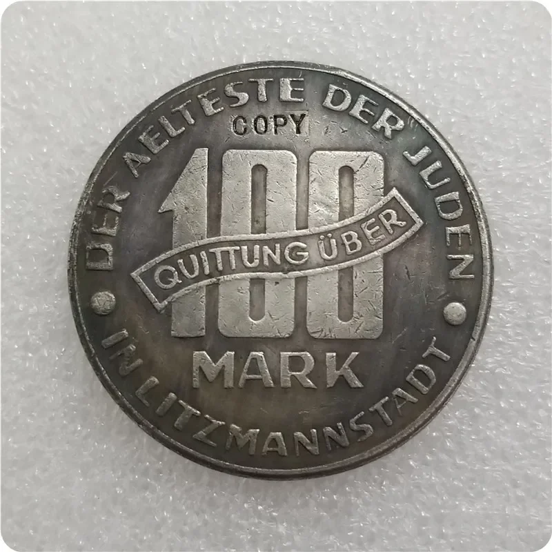 Poland : 100 MARK 1943 GETTO Juden COPY