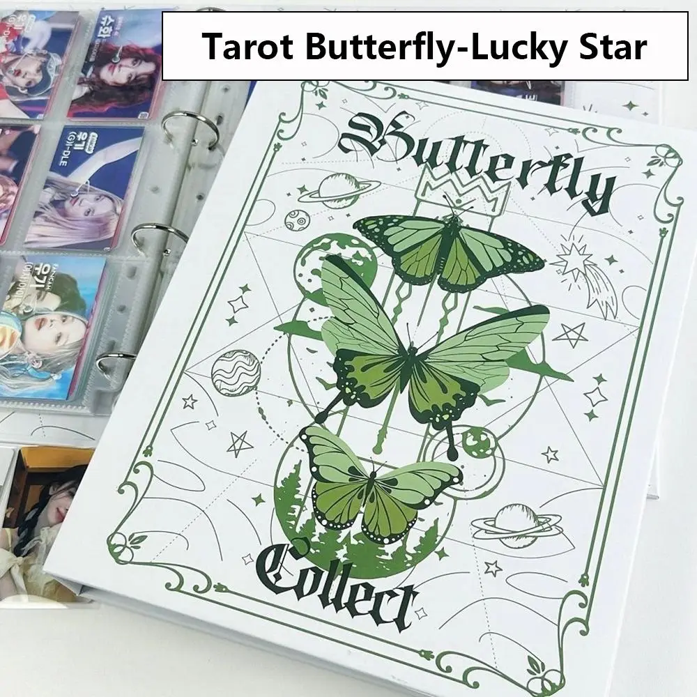 Cartoon Binder Photo Album A5 Butterfly Series Loose-leaf Album Photocard Collection Books Gift