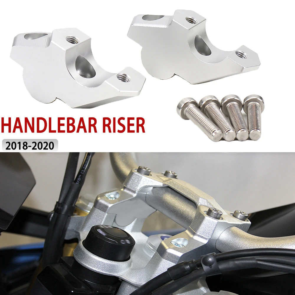 

New For F850GS F 850 GS Adventure ADV Handlebar Riser handleBars Clamp Extend Adapters For F900R F900XR F 900 R/XR