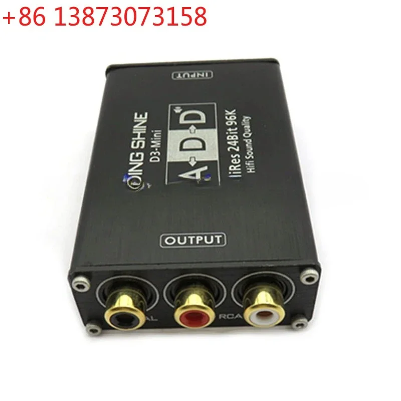 D3-Mini WM8741 DAC decoder USB sound card HiRes audiophile decoder/sound card, support XP/WIN7/WIn8/WIN10/MAC, etc