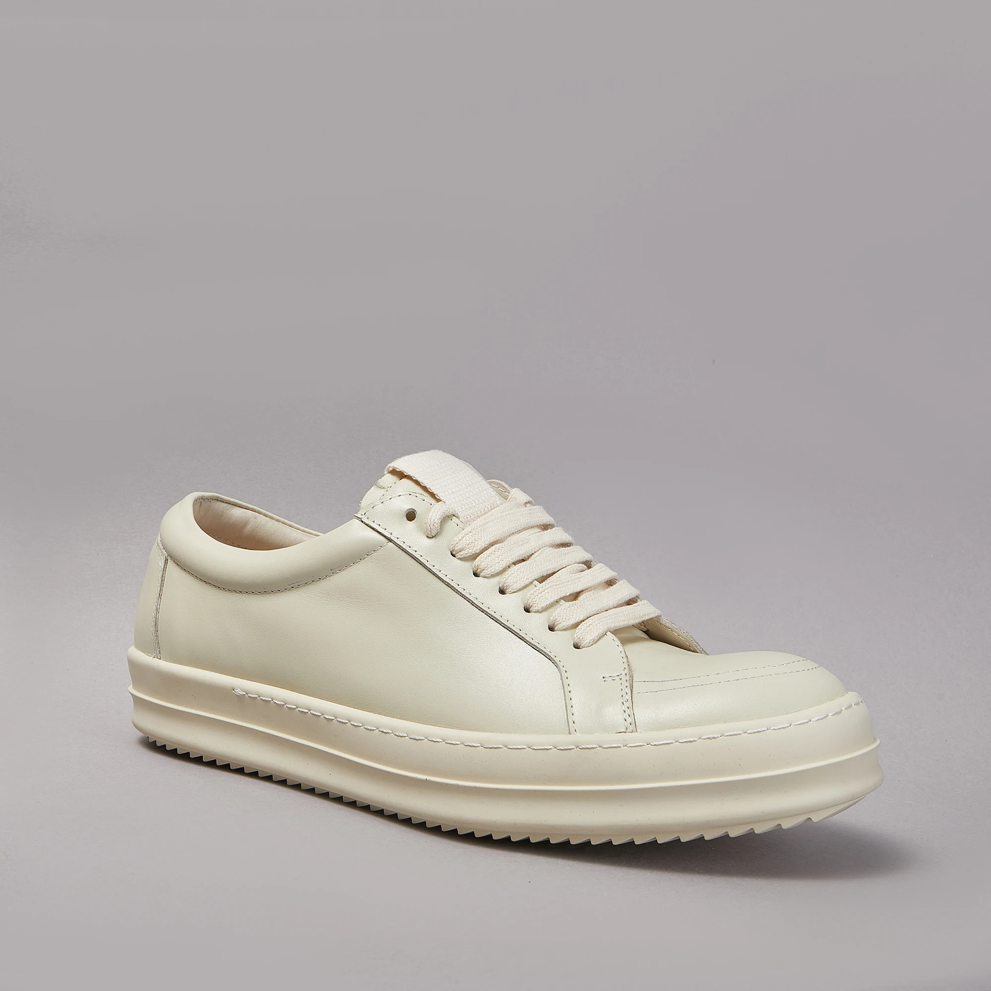 Beige Cowhide Low Cut Casual Shoes Unisex High-Quality Multifunctional Sports Footwear Fashionable Classics for Men And Women