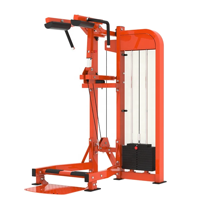 

Commercial Standing Calf Raise Machine for Gym Workout Strength Fitness Equipment Featuring Exercise Body Building Training