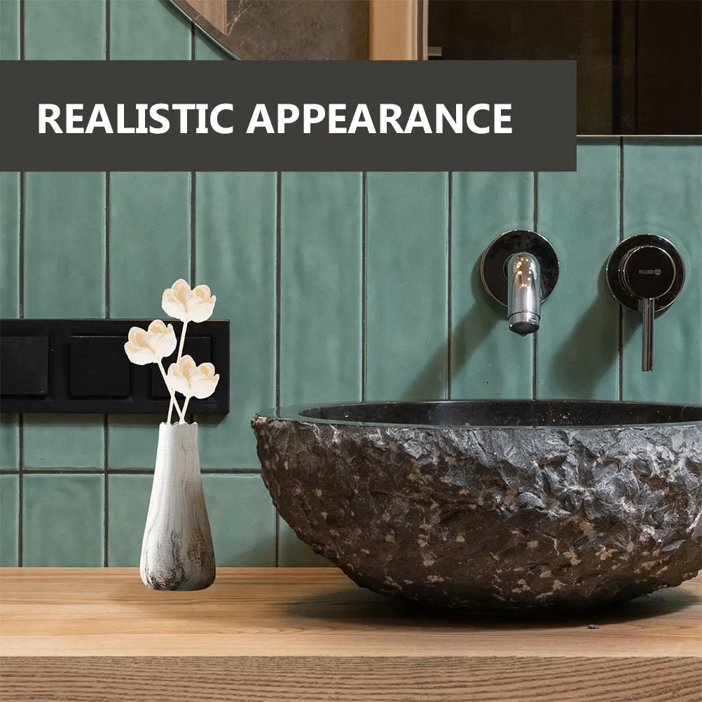 6Pcs Rattan Essential Oil Sticks Aromatic Diffuser Refills Home Office Decorative Aromatherapy Flower Reeds Fragrance