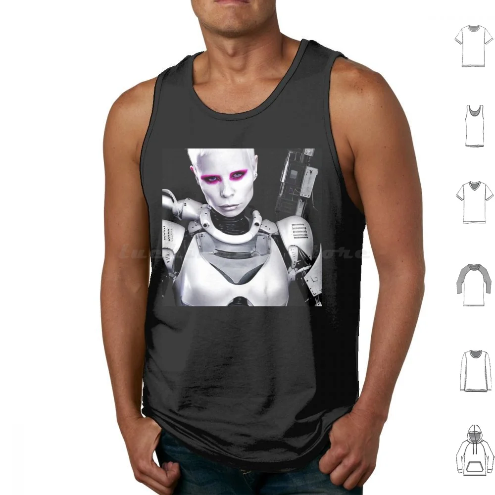 Yolandi Visser Cyborg Tank Tops Vest Sleeveless Yolandi Visser Cyborg