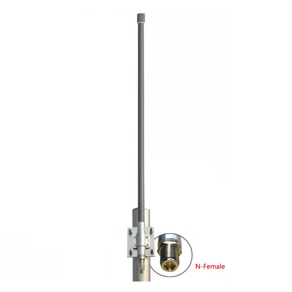 

15dB Omnidirectional Fiberglass Antenna for 2.4G Base Station-Waterproof,Long-Range,Ideal for Outdoor Roof Surveillance 2pcs/lot