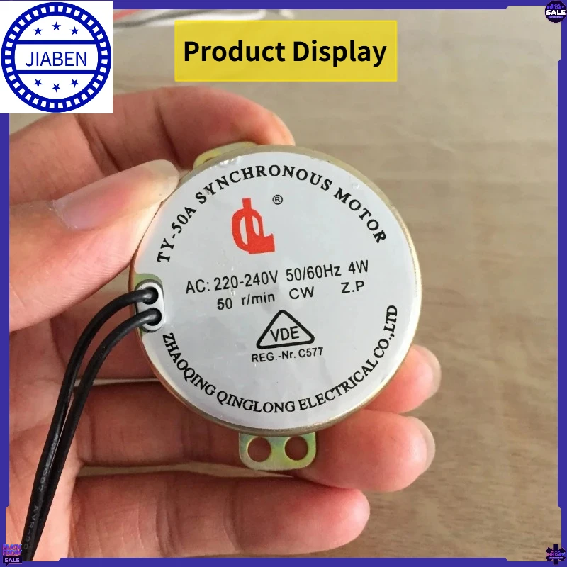 TY‑50A Synchronous Motor 50RPM 4W AC 220V‑240V Replacement Motor Accessories