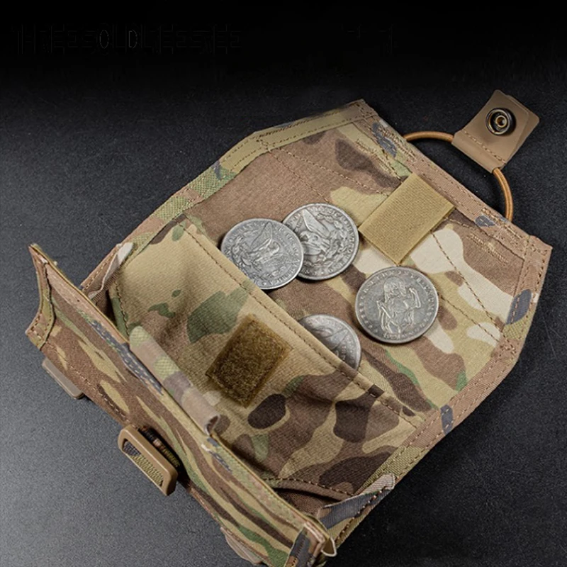 Mobile Phone Pouch Tactical Vest Molle Waist Bag Outdoor Fanny Backpack Hanging Mobile Phone Navigation