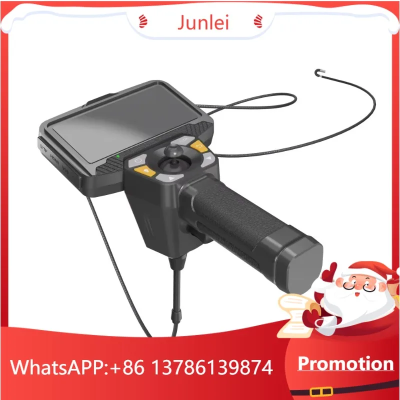 

[Best-selling] 5" IPS Industrial Waterproof Borescope 6mm Wide Angle HD Mini For Drain Sewer Pipe Inspection