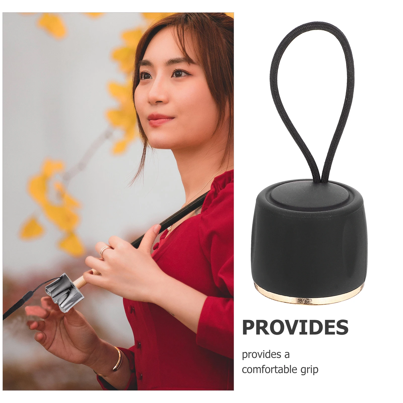 

2 Pcs Umbrella Crown Accessories Compact Grip for Outdoor Handle Supplies Handles Rest Accessory Kit Plastic Replacement