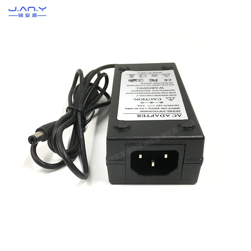 12V3A power adapter AC220V to DC12V3A DC output switch power supply desktop 36W stable foot current