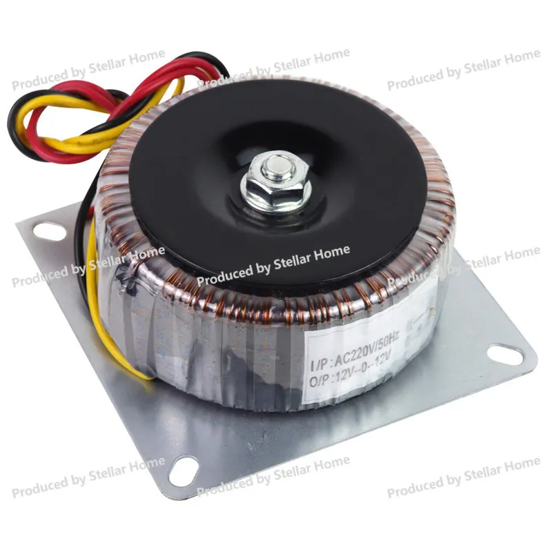 

220 Volts To 9V12V/15V/18V/20V22V24 Volts 28V/dual Power Transformer 100W-100VA